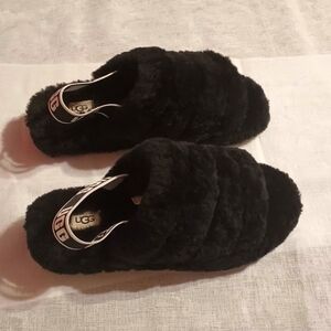 UGG women's fur slippers